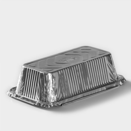 Foil uniform for baking and baking of the deed, 19.8 × 10.3 × 5.5 cm, 620 ml-3
