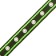 Collar of tarpaulin dimensionless single-layer, 57 x 2.5 cm, Osh 25-45 cm, khaki/Green