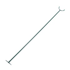 Support for branches, h = 160-280 cm, leg d = 1.6 cm, metal, green