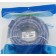 Audio-video cable HDMI (M)/HDMI (M) 10m. Ferrite. Crusado gilding. Blue/white