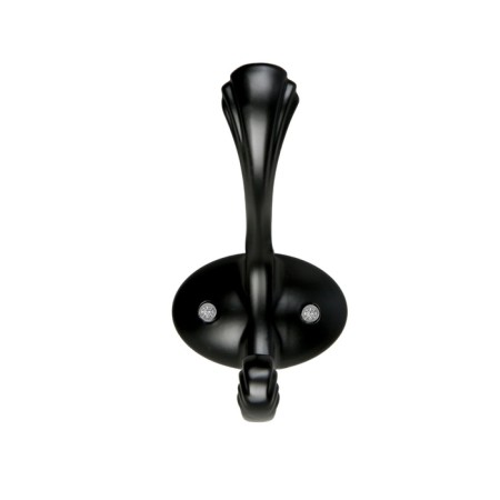 Furniture hook Cappio Rarity, two -rod, black-3