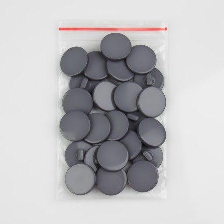 A button on the leg, d = 20 mm, the color is gray-3