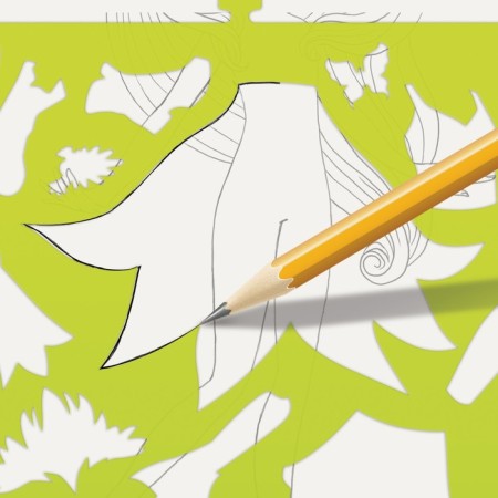 Nebulous Stars Petulia coloring set "Persian sketchbook"-1