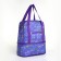 Lightning bag, with an increase, external pocket, lilac color