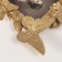 Photo frame Polystone 10x15 cm "Flower tenderness" gold 3.8x18x25.5 cm