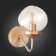 Wall lamp EVOLUCE. Sle155701-01. More. 1x40 W, E14, 12.5x21 cm, golden color