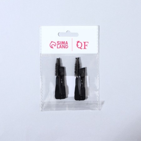 A set of makeup brushes "mini", 2 pcs, black color-7
