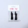A set of makeup brushes "mini", 2 pcs, black color