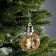 Christmas tree "Christmas trees", batteries, 1 LED, glow warm white