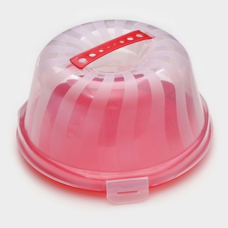 Tortovitsa with a lid of a share, d = 28 cm, color mix-3