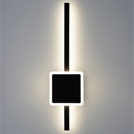 Sconces Citilux "Steg" CL203401, 12.5x46.5 cm, 1x13W, LED, Black Color Black-1