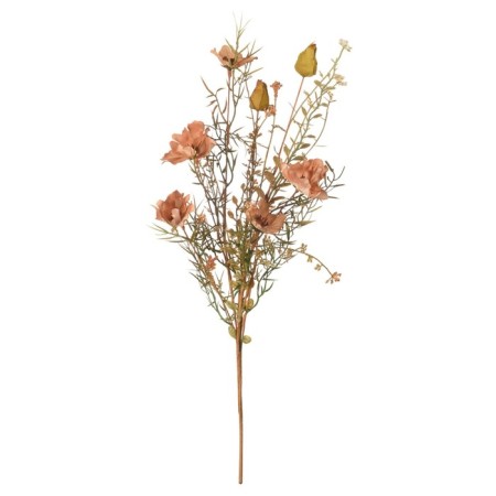 Artificial flower "Coreopsis", height 55 cm, color light orange