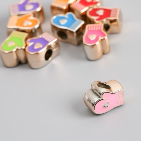 Busina for creativity plastic "mittens" mix 0.8x0.9x1.4 cm-3