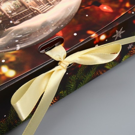 Gift Box "wonderful moments", 20 x 18 x 5 cm, new year-3