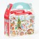 New Year. Gift box New Year's Baul "Forest holiday" with a game and animation 22 x 9 x 22 cm.