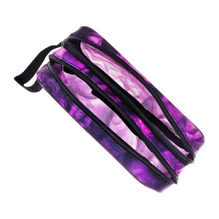Penal soft 2 compartments, 100 x 220 x 70, with a pen, mix-5