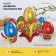 Easter set for decorating eggs on Easter “Visiting Grandmother. Gorodetskaya "