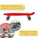 Penniboard Onlytop, 56x15 cm, light wheels PU 60x45 cm, aluminum frame, red color