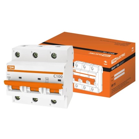 Switch automatic TDM VAL47-100, 3P, 100 A, 10 ka