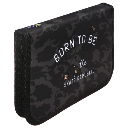 Penal 1 section 135 x 212 x 26 mm, with a folding bar, textile, onyx PCT 07-20 mAX, Skate Republic, 70647-2
