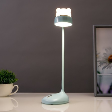 Sensory table lamp 16753/1 LED 2W 6000K USB AKB Blue 9x11x38 cm Risalux-1