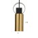 Lamp Bayerlux 2286/1 E27 40W Black-gold 6x6x18-118 cm
