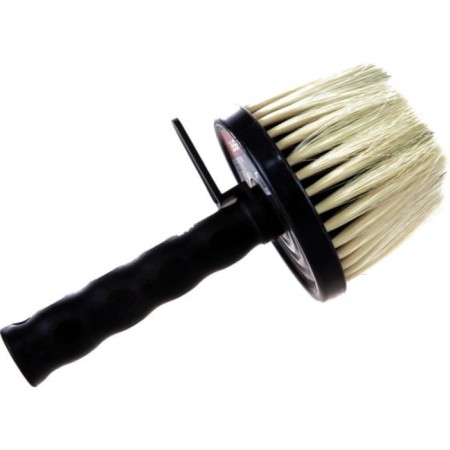 Maklovitsa bison 01855-11, round, artificial bristles, plastic case, 110mm-1
