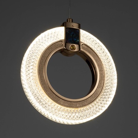 Lamp Bayerlux "Olyms" 1xLED 18W gold 18x2x20-210 cm-3