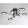 LED ceiling LED with Ambrella Light, Linetech, FL51649, LED, 98 W, 7350LUM, 3000-6400K, gold, gold