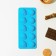 Form for decorations of the share "Easter", silicone, 22 × 11 × 3 cm, 10 cells, color mix