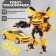 Autobot robot is transformed with weapons and accessories