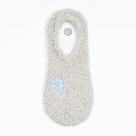 Women's socks "Snowflakes", gray color, size 23-25 ​​(36-40)-3