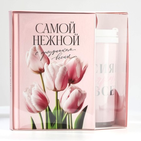 Gift set A5 Diary, 80 liters. and thermostatic 350 ml of the "most tender"-1