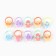 Baby hair gum with decoration "Pies", color mix