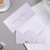 The envelope "Happy wedding!" purple background, 8 x 16.3 cm