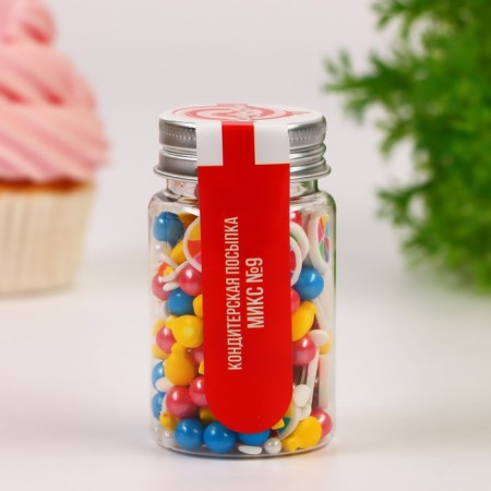 Confectionery Sprinking "Mix No. 9", 50 g-1