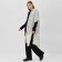 Female Bilateral Mist Gray/Milk scarf, size 47*226cm