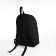 School backpack of textiles with lightning, external pocket, black color