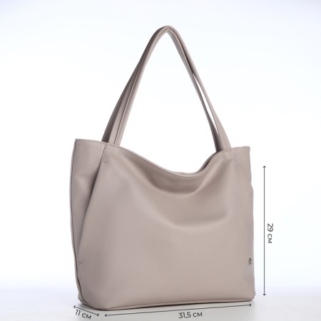 Women's bag with lightning, gray color-2