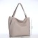 Women's bag with lightning, gray color