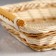 Basket with handles, 19 × 19 × 4.5 cm, rattan