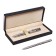 Handle Gift ball in the leatherette case rotary style hull silver
