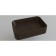 Haller shell Treia Floreshta, 560x380 mm, rectangular, Truffle color