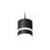 Ambrella Light Acrylic lamp, XP8111022, GX53 LED 12 W, black sand, white matte