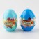 Dino antistress label, in an egg, MIX color