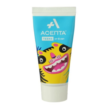 Toothpaste "Asept" Teens, for children from 8 years old, 50 ml-5