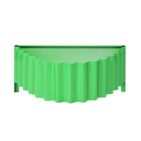 The flowerbed is galvanized "petal", d = 70 cm, h = 15 cm, bright green, Greengo-8