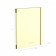Notebook A5+, 96 sheets in the Erichkrause "FolderBook Pastel" on the elastic band, the yellow yellow plastic cover, the offset unit, the whiteness is 100%