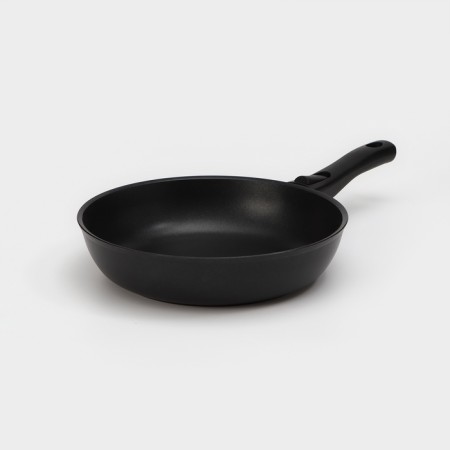 The “Tradition” pan, d = 26 cm, a glass cover, a removable handle, anti -stick coating, black color-1