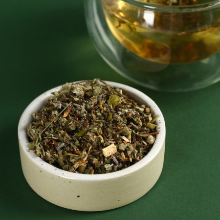 Herbal tea in the glass jar "February 23", 25 g.-1